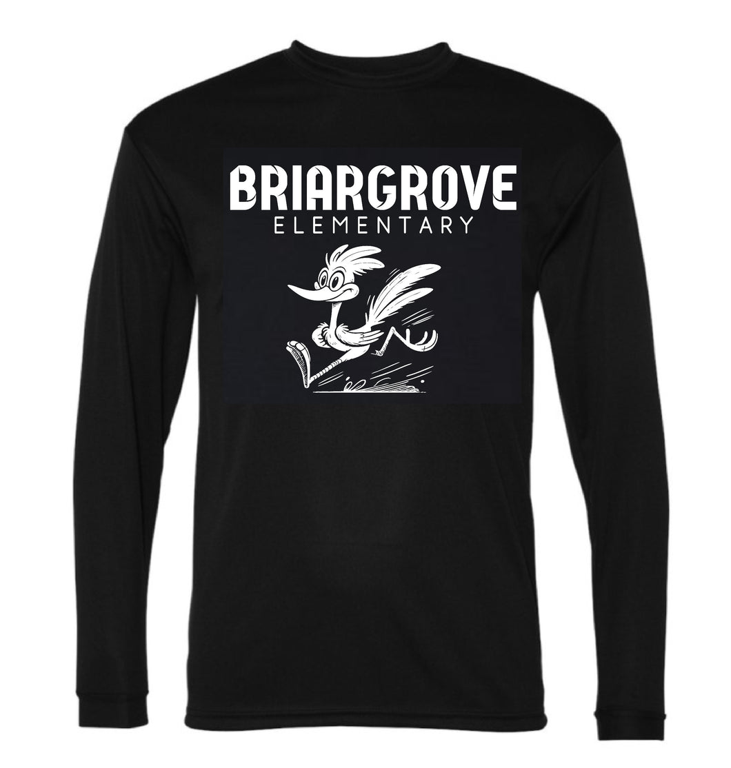 24-25 Black Long Sleeve Spirit Shirt