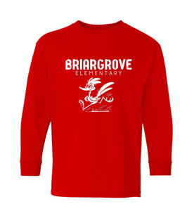 24-25 Red Long Sleeve Spirit Shirt