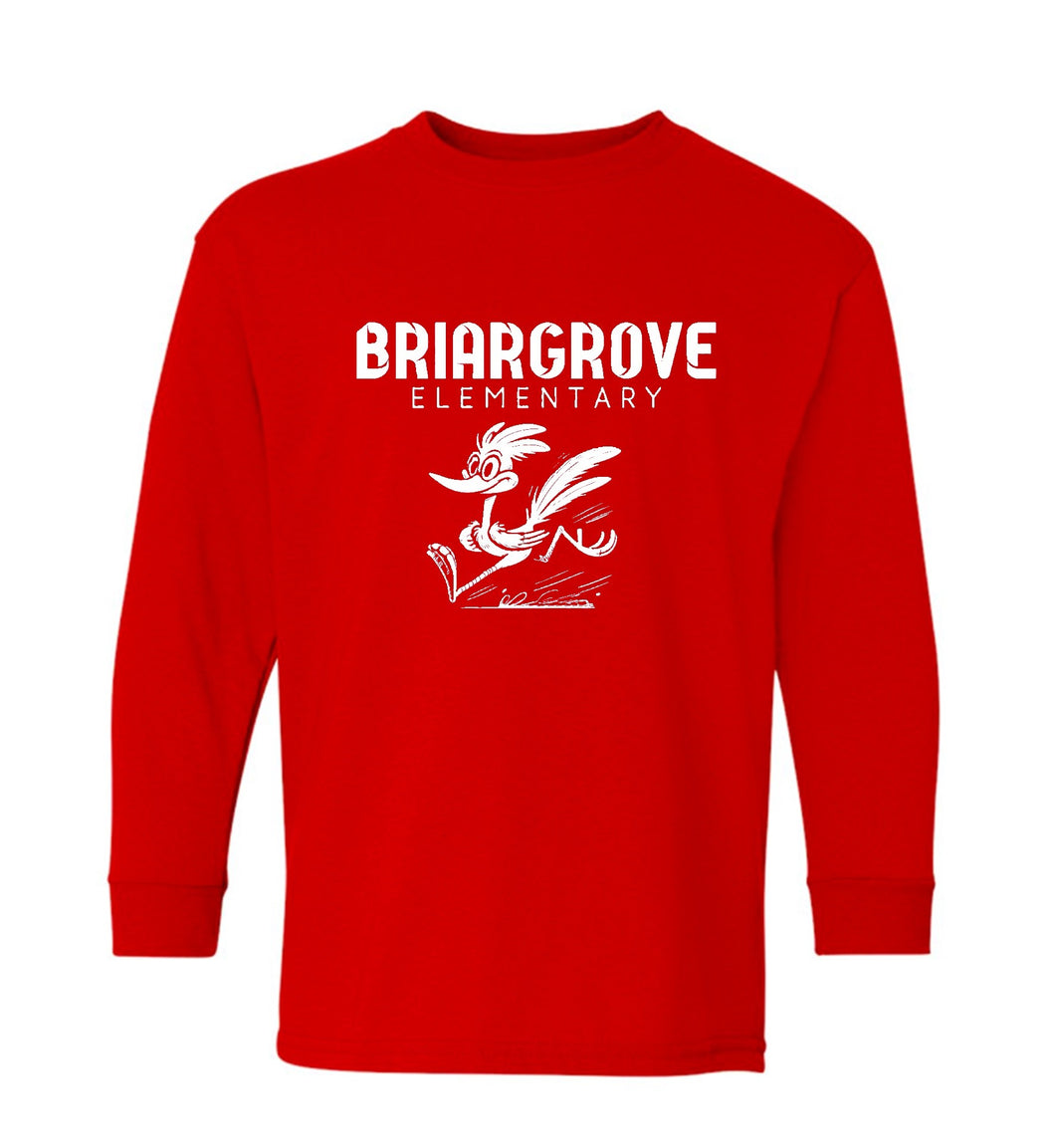 24-25 Red Long Sleeve Spirit Shirt