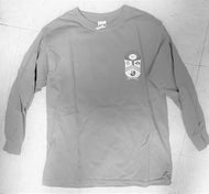 Gray Crest Long Sleeve T-shirt (Uniform)